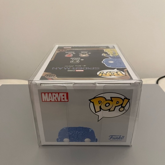 Spider-Man No Way Home Electro GITD #1554 Marvel Collector Corps Funko Pop 1154 - Picture 6 of 7